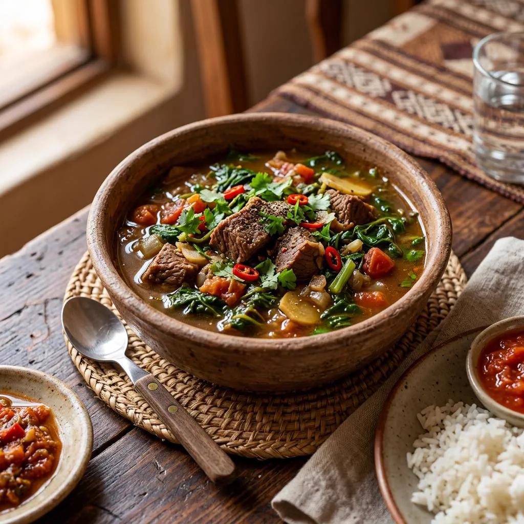 Romazava - Plat malgache traditionnel